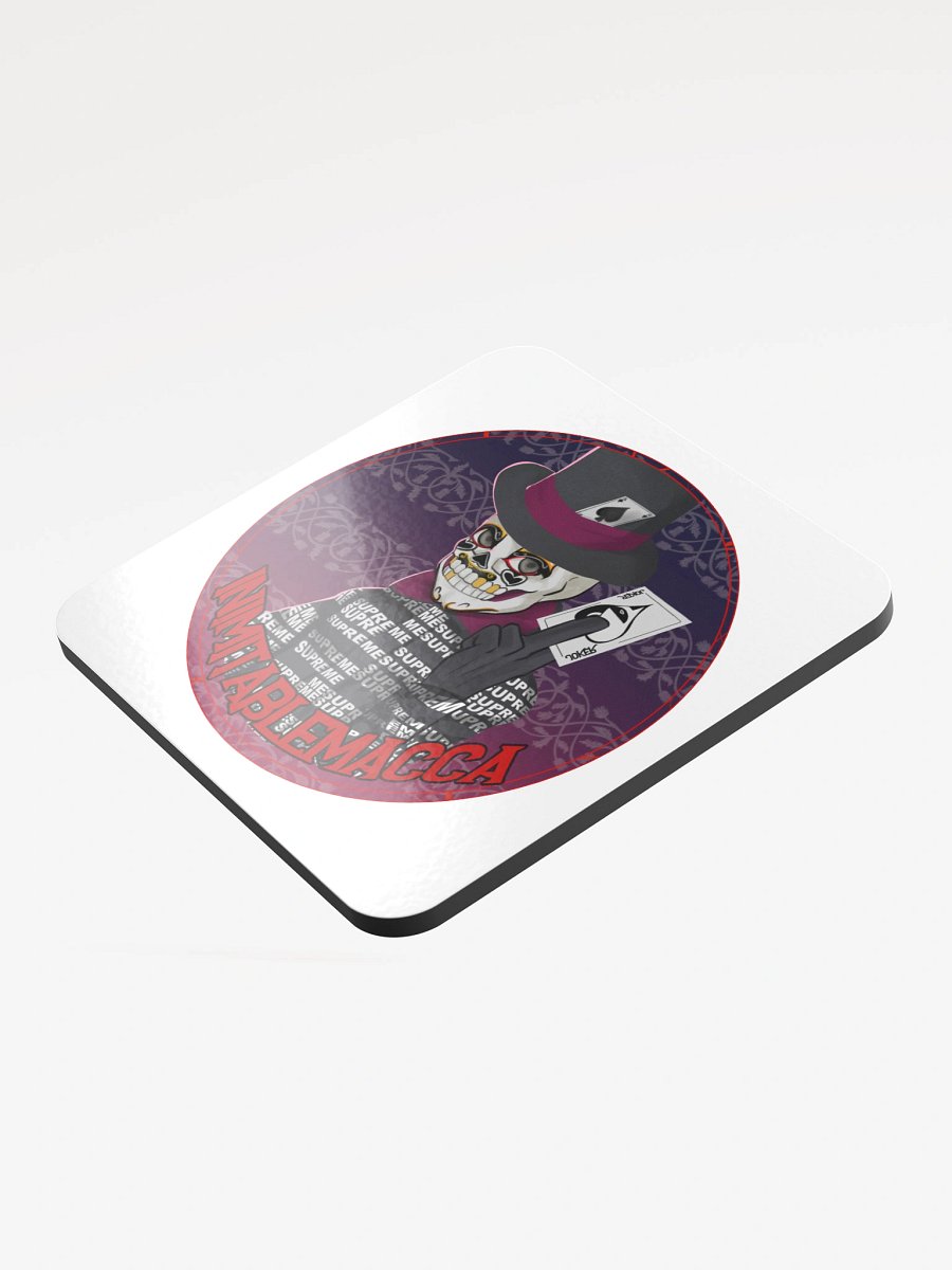 Macca's Logo on a cork coaster product image (3)