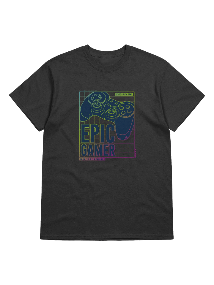 Epic Gamer Heavyweight Printed T-Shirt product image (1)