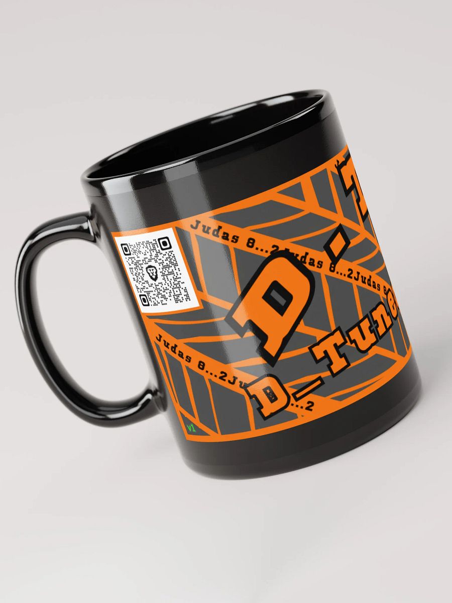 D.T.M. Black Glossy Mug product image (5)