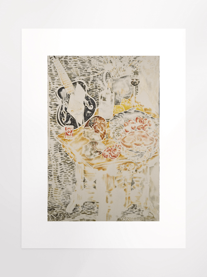 Still Life with Salmon and Crab 1989 print product image (2)