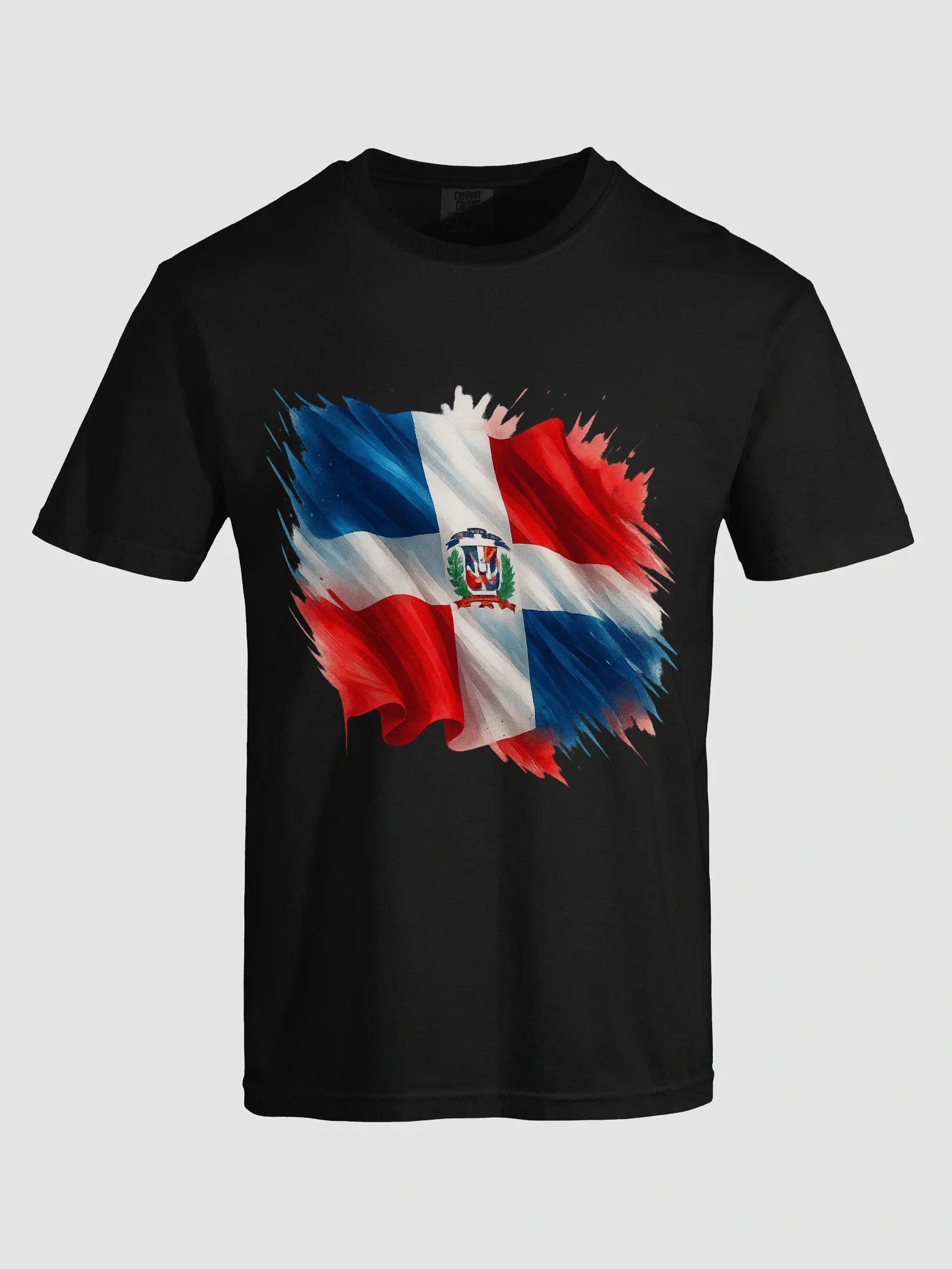 Dominican Republic Flag Artistic T-Shirt product image (40)