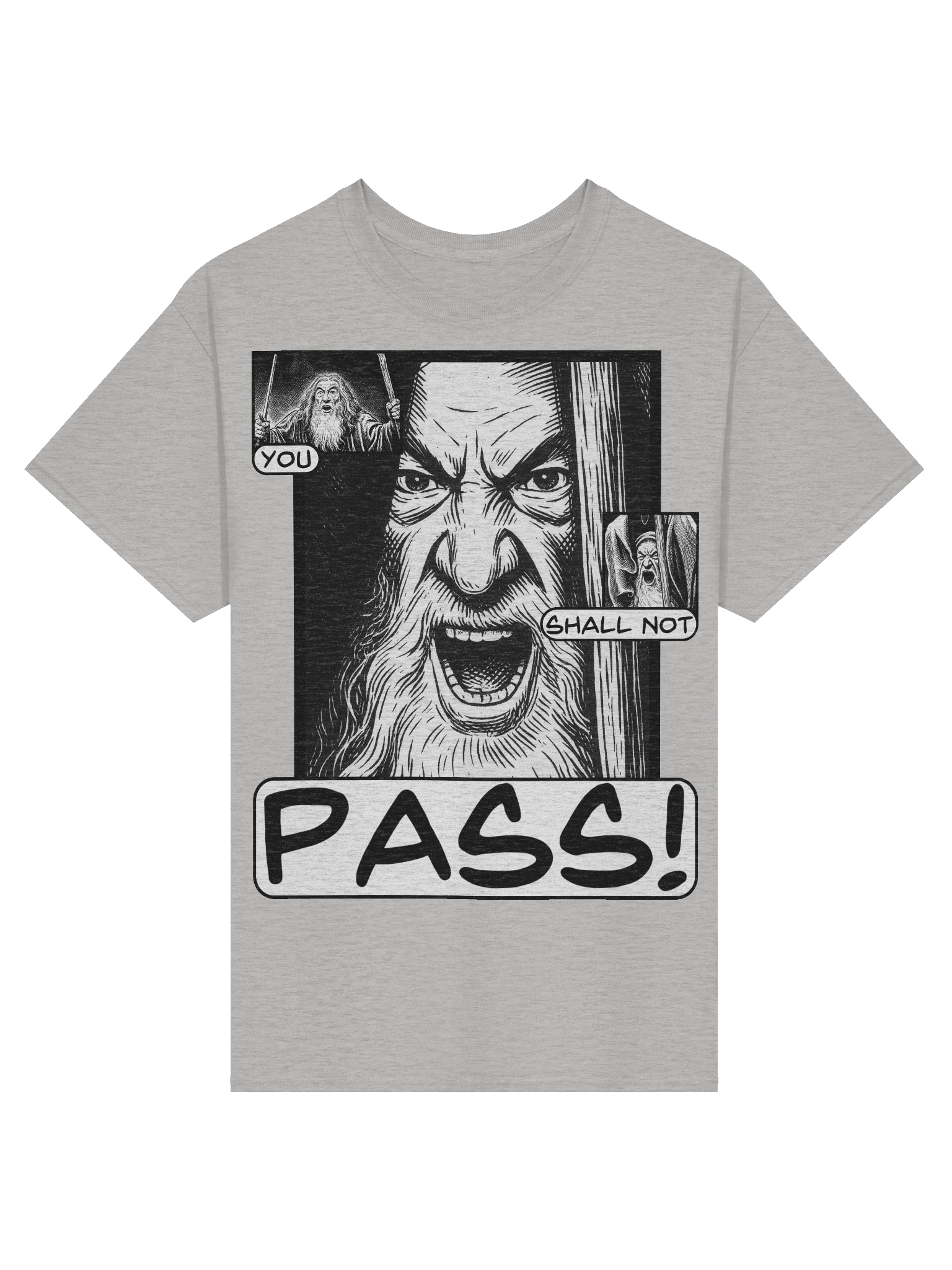 The Lord Of The Rings inspired You Shall Not Pass Scene T-Shirt product image (10)