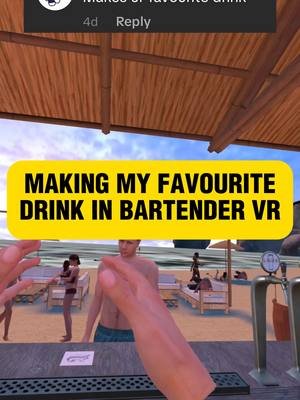 Making My Favourite Drink in Bartender VR Game - https://www.meta.com/en-gb/experiences/bartender-vr-simulator/6424742560904148/?srsltid=AfmBOoq8e5Kq8GqkcKo-ZH6UkFSHxwHOA6wVd8kFrQ52ByRh7DTQjFUh #bartendervr #explorewithquest #QuestCreatorPartner #vr #vrgaming