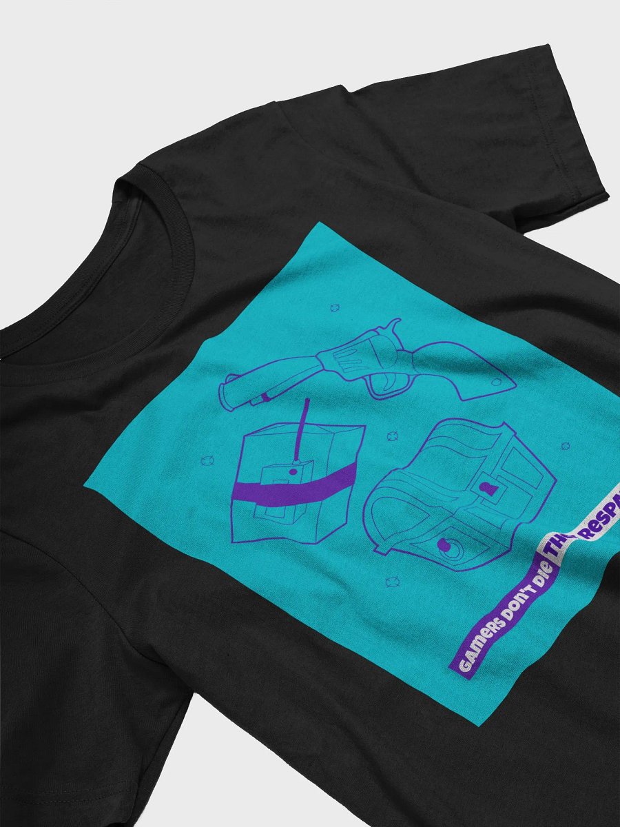 Gamers Don't Die They Respawn TShirt product image (3)