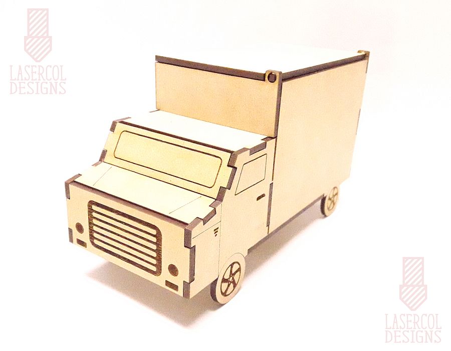 Box Car - Laser Cut Files product image (8)