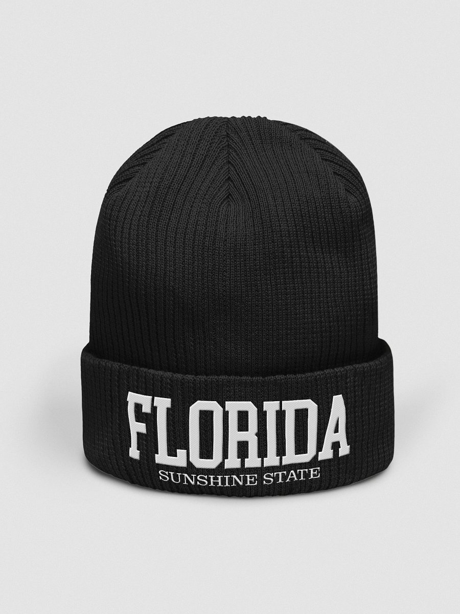 Florida Sunshine State Ribbed Beanie Hat product image (3)