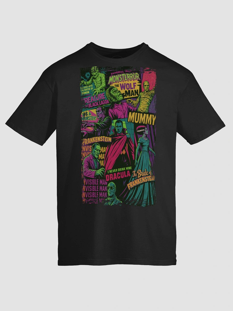' Retro Halloween Monsters' T-Shirt product image (9)