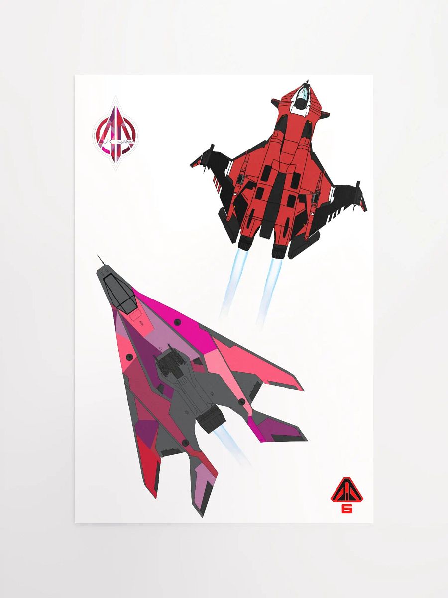 Custom Light Fighter Matte Poster product image (10)