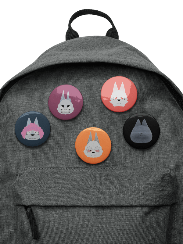 FACES | Face Pin Set 1 product image (1)