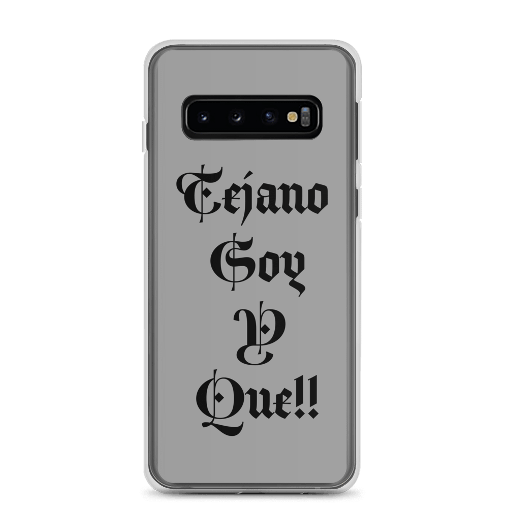 Tejano Soy Y Que!! Clear Samsung® Case product image (1)