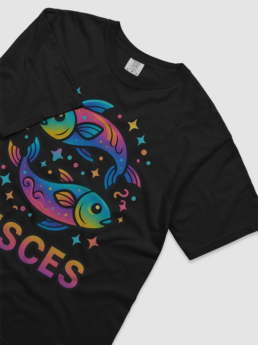 Pisces Zodiac Sign T-Shirt – Dreamy & Compassionate Star Sign Design product image (5)
