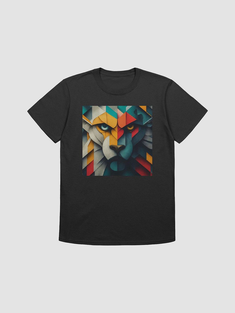 Geometric Wolf Abstract T-Shirt product image (3)