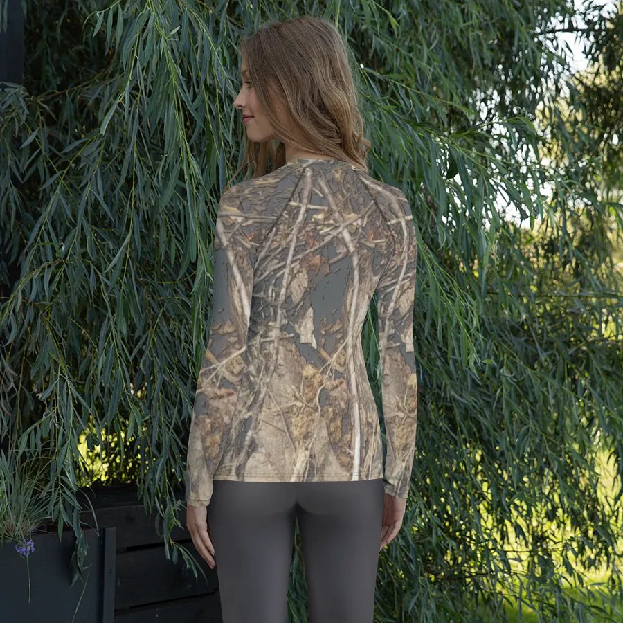 Women's Rash Guard - Dead Split - It Happennnns Camo product image (11)