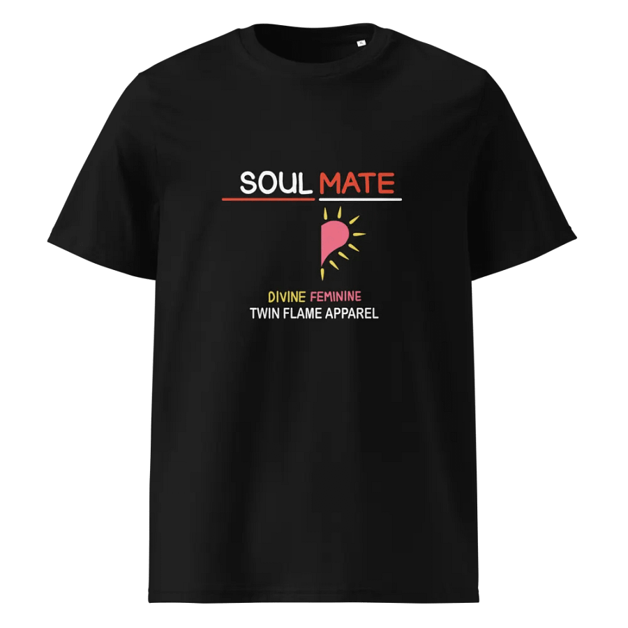 'Soul Mate Divine Feminine' Organic Cotton T-Shirt product image (1)