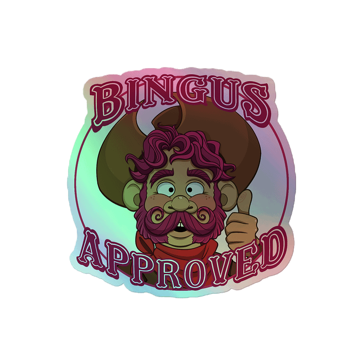 Season 4 Bingus Approved Holo-Sticker product image (2)
