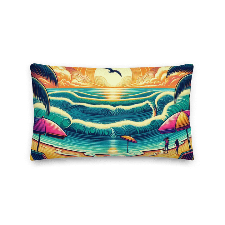Luxe Linen All-Over Pillow |Ai Design product image (2)