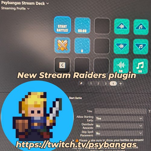 Leveling up my Captain game with the new Stream Raiders plugin for my Elgato Stream Deck! 🔥 Now I can see the battle timer, s...