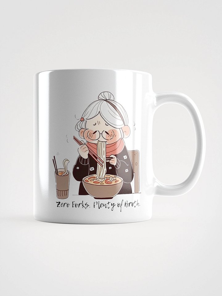 Zero Forks Plenty of Broth Microwave Mood Mugs™ product image (1)