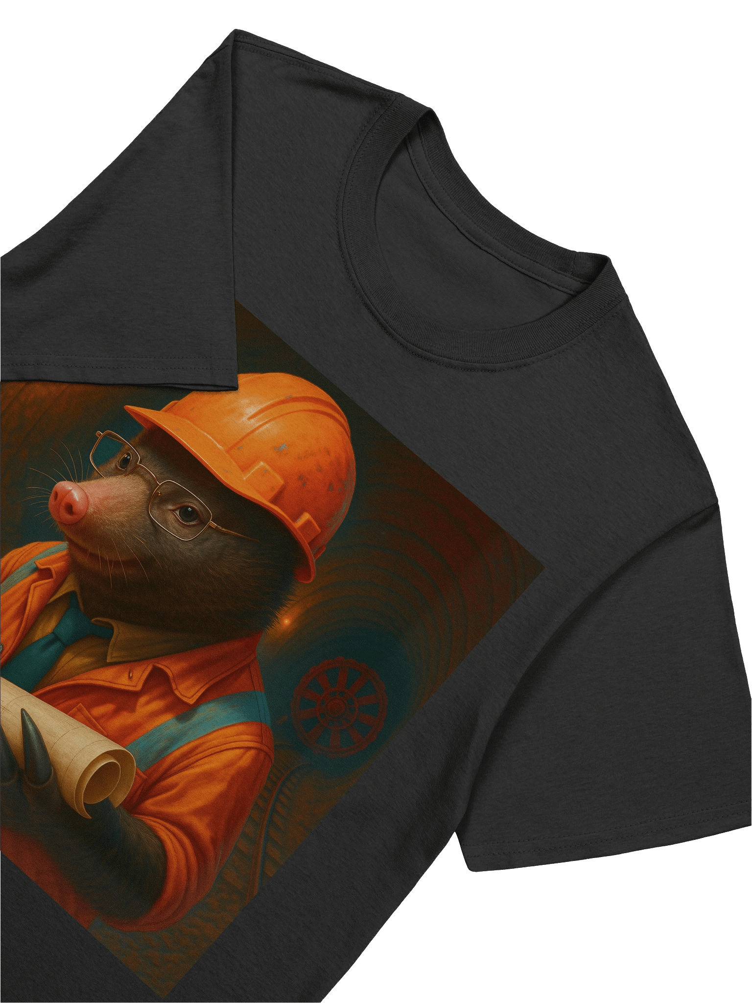 Mole Tunnel Engineer Unisex T-Shirt product image (60)