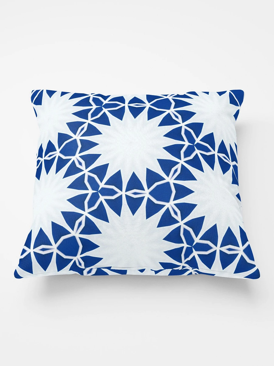 Cue the Blues - Abstract Print Throw Pillow product image (1)