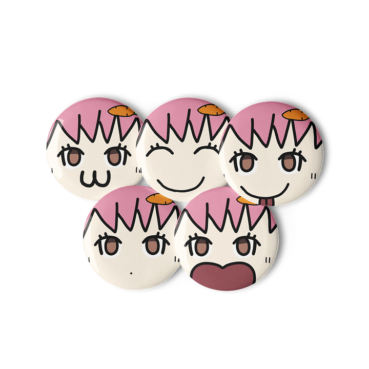 This Wonderful World Birthday 2025 Celebration - Cooky Usagida 5 Pack Buttons product image (3)