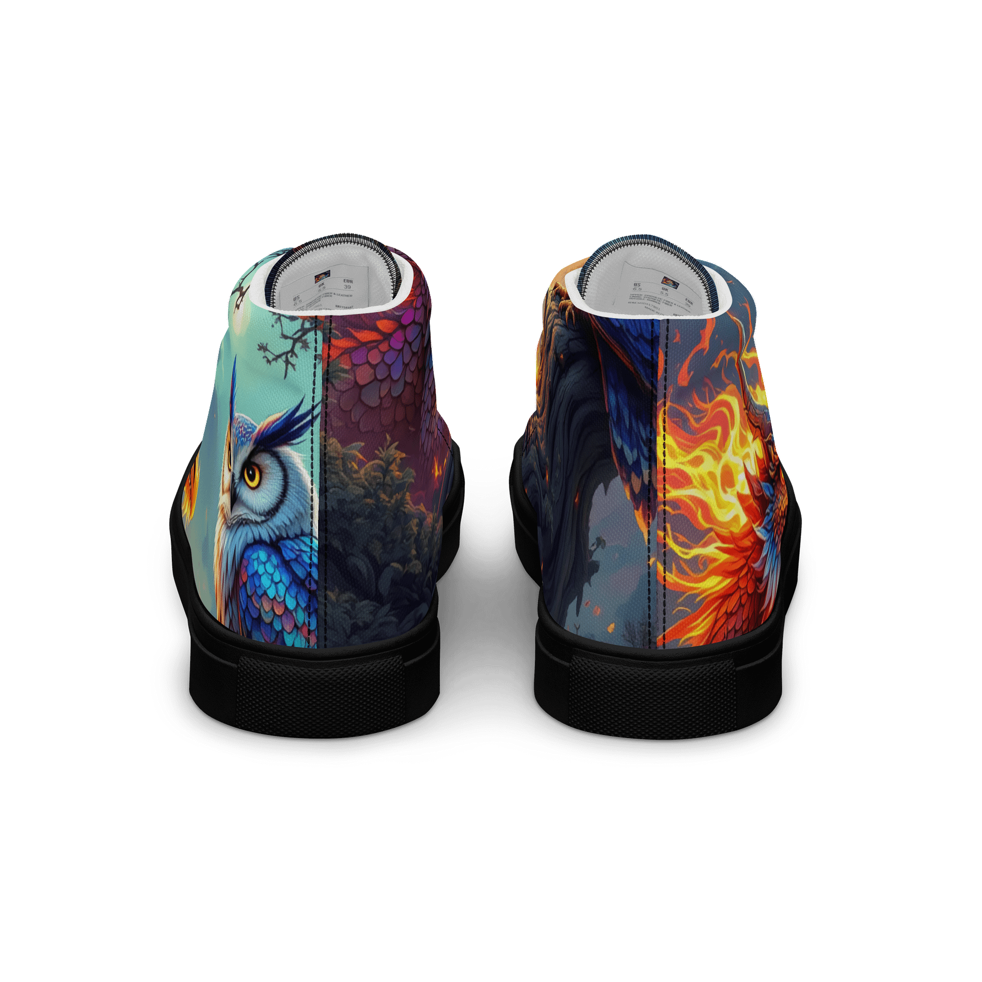 fire dragon and owl collection product image (4)