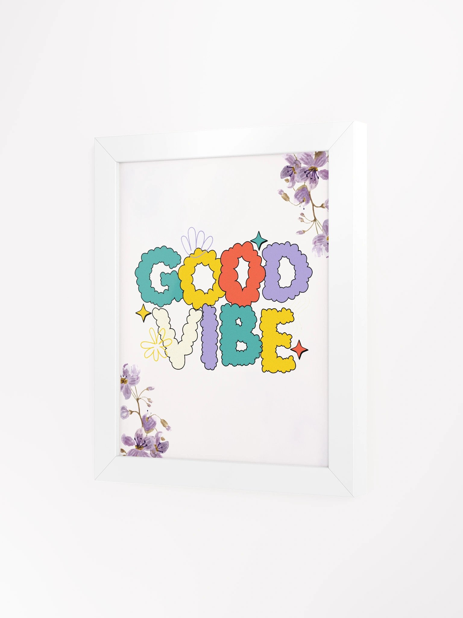 Bubble Good Vibe Framed Poster product image (3)