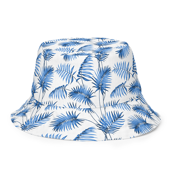 Fern Finesse Reversible Bucket Hat: Style Meets Practicality product image (1)