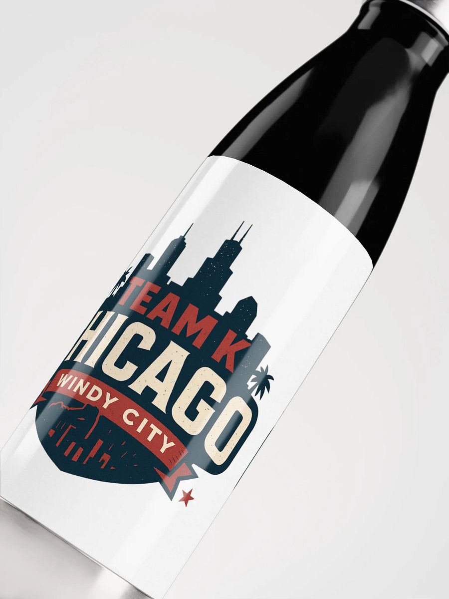 Team K Chicago Stainless Steel Water Bottle product image (10)