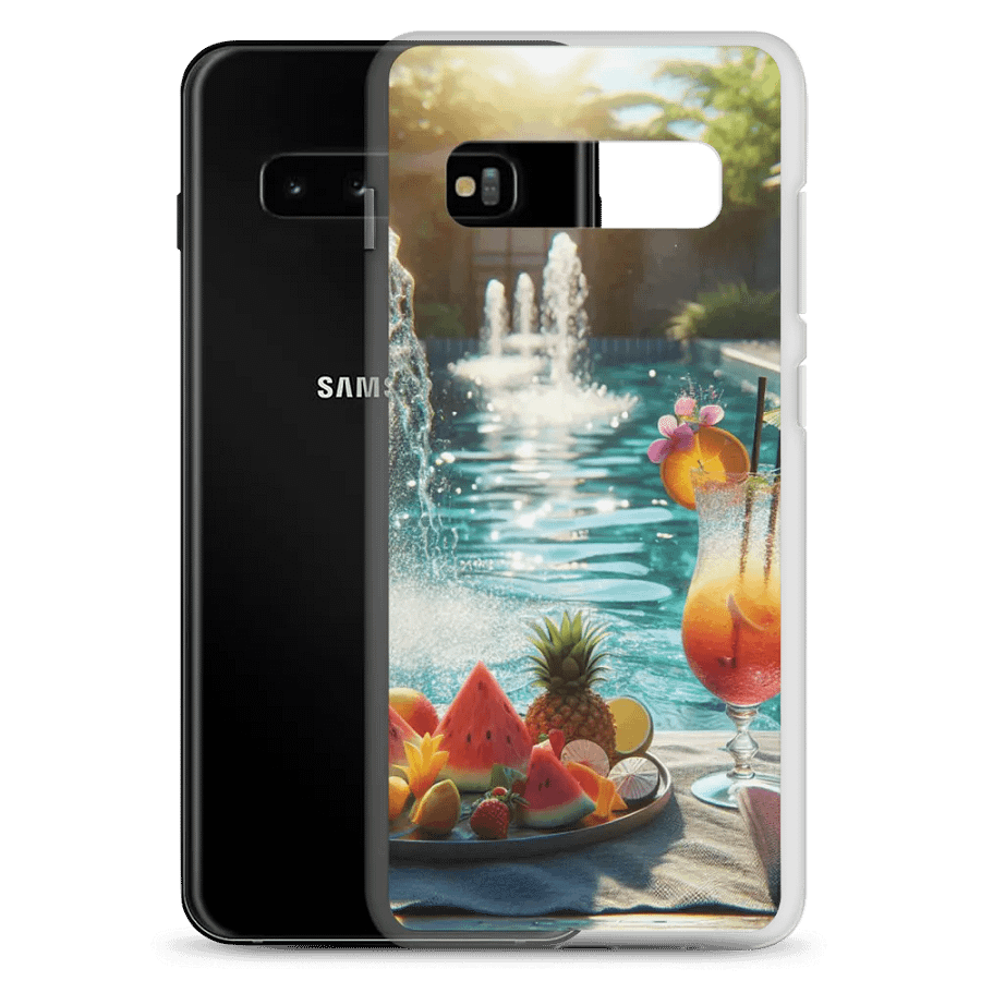 Tropical Vibes Samsung® Clear Case | Ai Design product image (9)