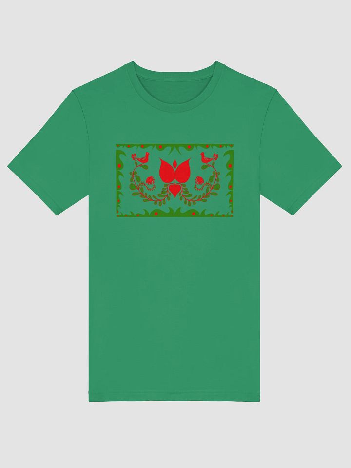 Hungarian Green Flora Decorative T-Shirt product image (1)