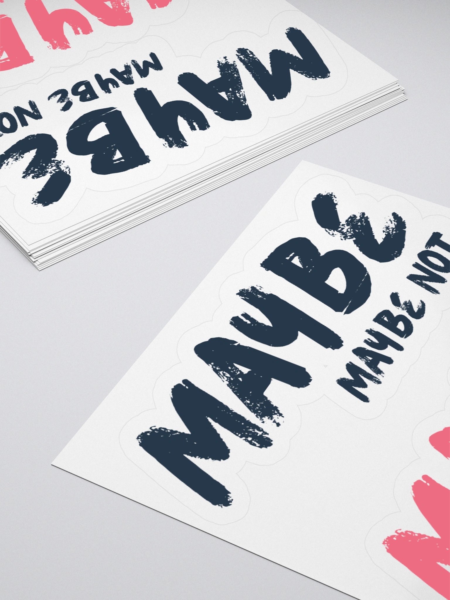 Maybe, Maybe Not Stickers product image (4)