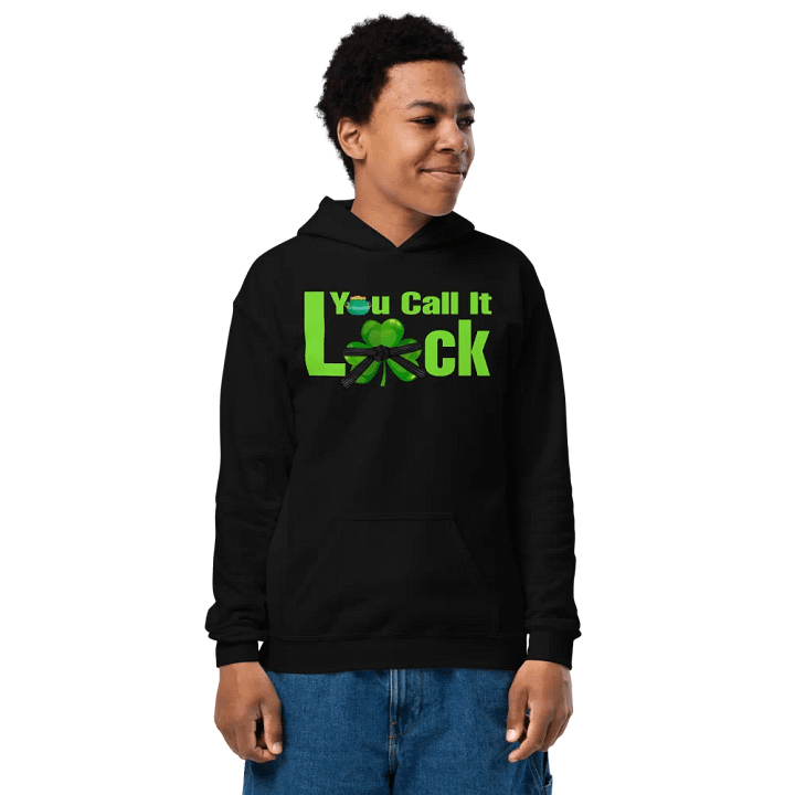 Kids: You call it luck. I call it preparation hoodie product image (1)