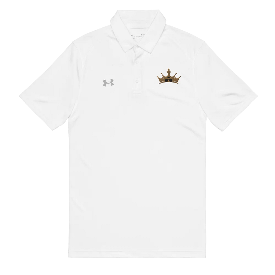 Talking Pounds WHITE UNDER ARMOUR POLO SHIRT product image (6)