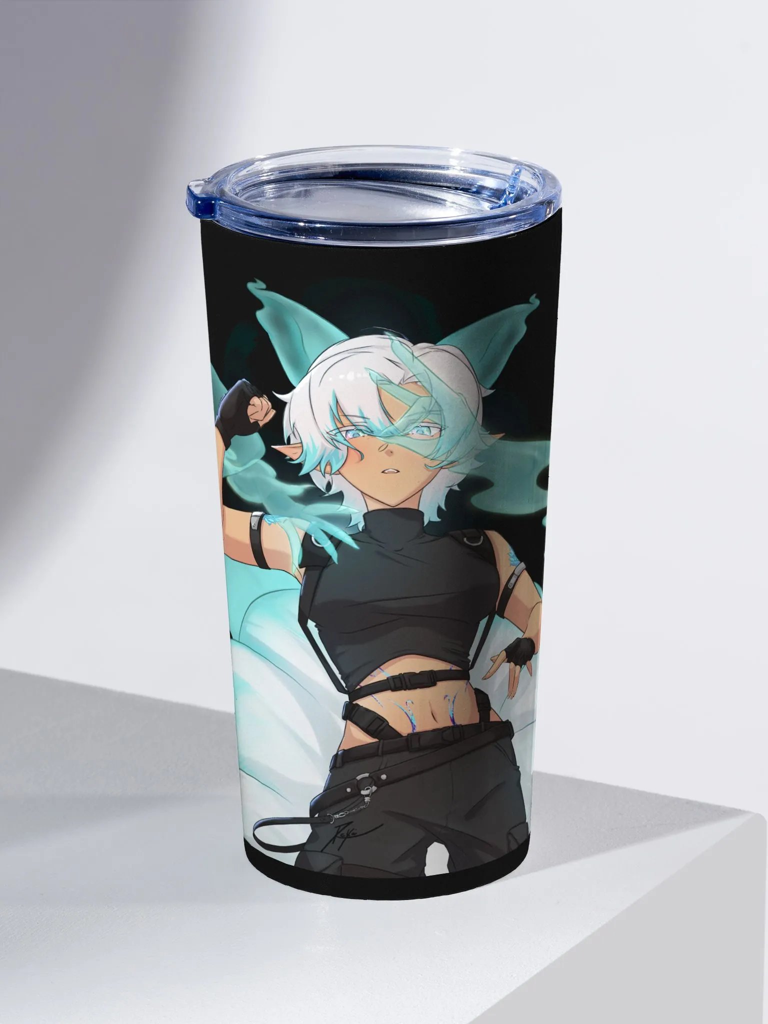 '24 Aaiza's Fox Demon 20oz Stainless Steel Tumbler product image (2)