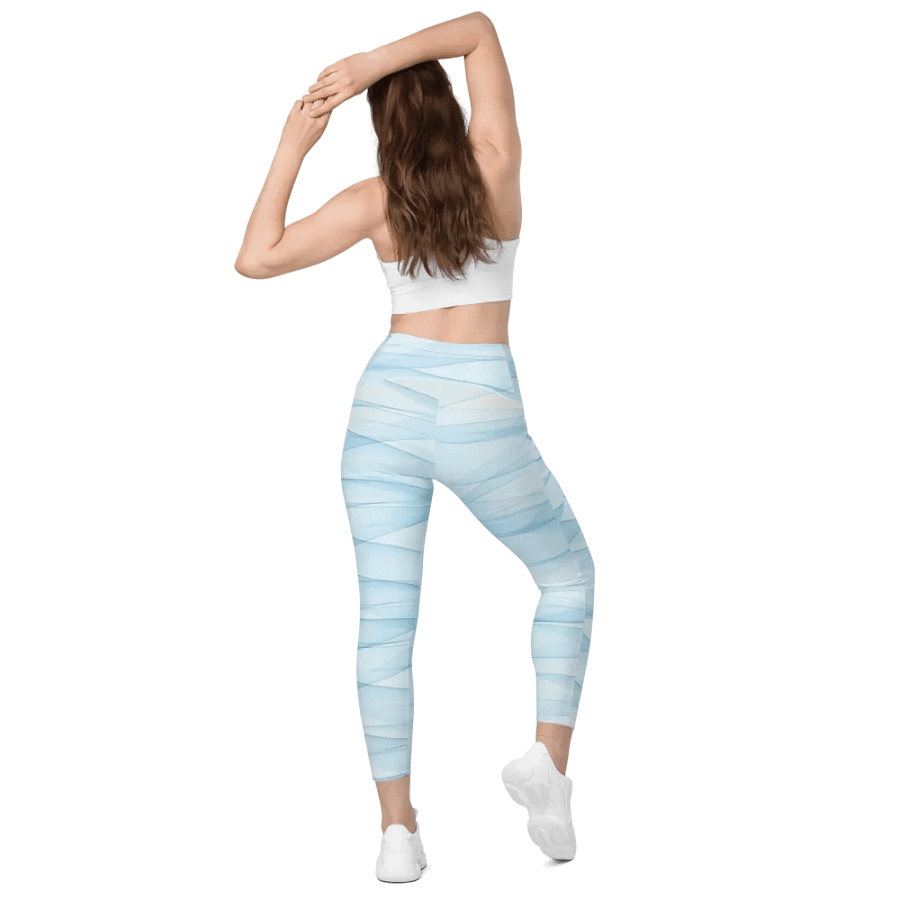Fluid Motion Crossover Leggings with Sun Protection product image (3)