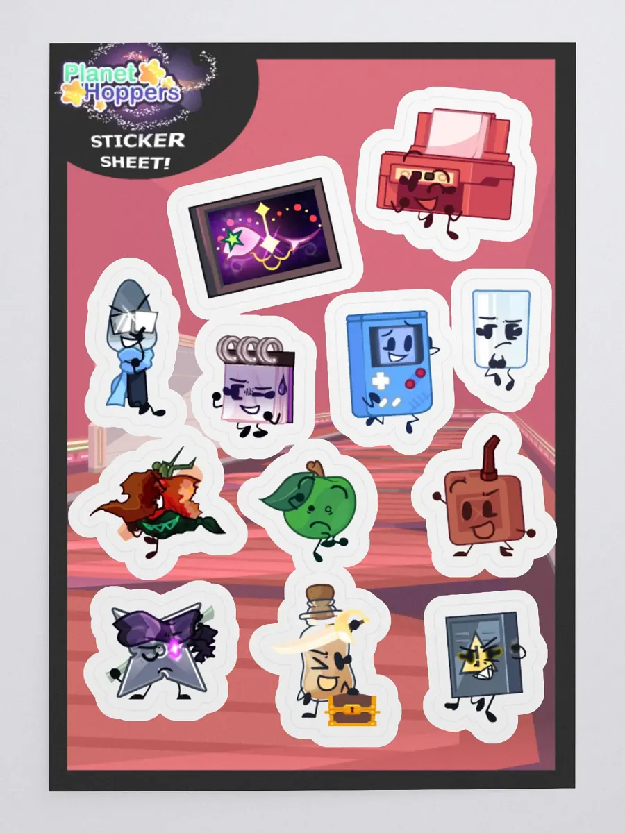 Planet Hoppers - Official Sticker Pack! product image (3)