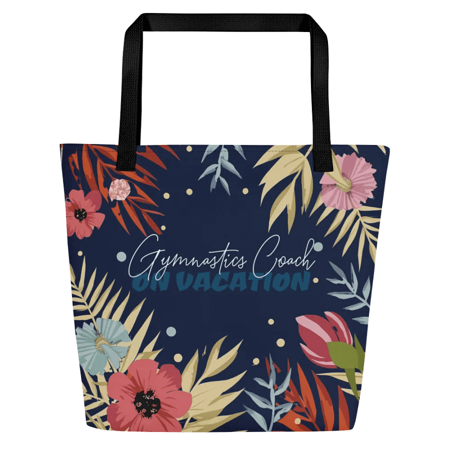 Gymnastics Coach on Vacation Navy product image (1)