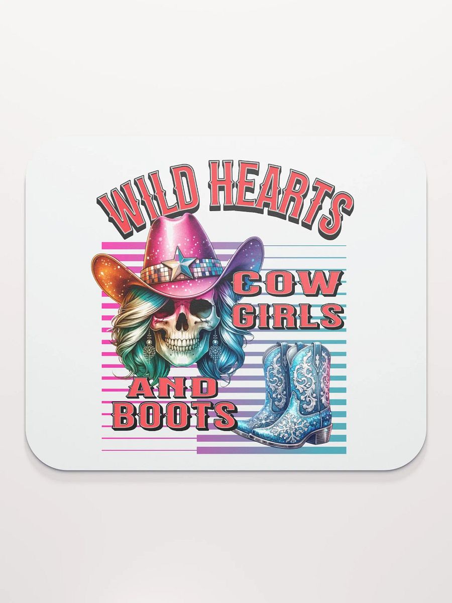 Wild Hearts Cowgirls and Boots Mouse Pad product image (2)