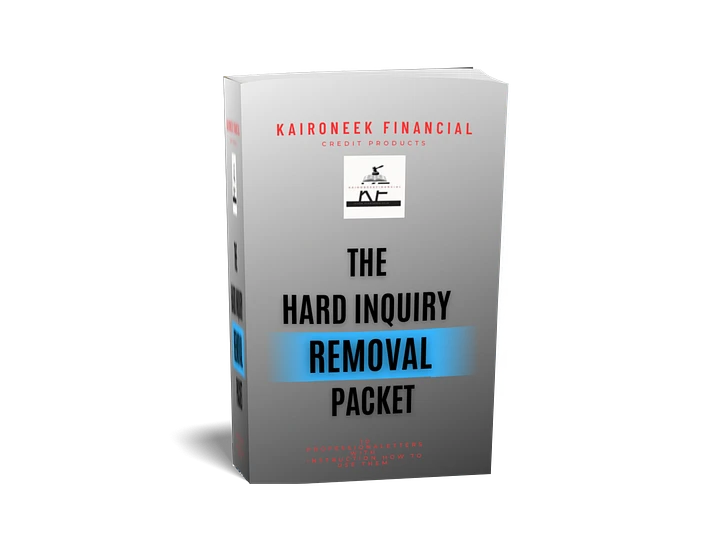 The Hard Inquiry Removal Packet product image (1)