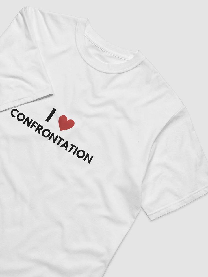 I <3 Confrontation eco tee product image (2)