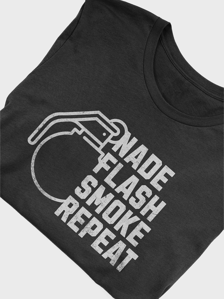Nade Flash Smoke Repeat Grenade Utility Meme T-Shirt product image (25)