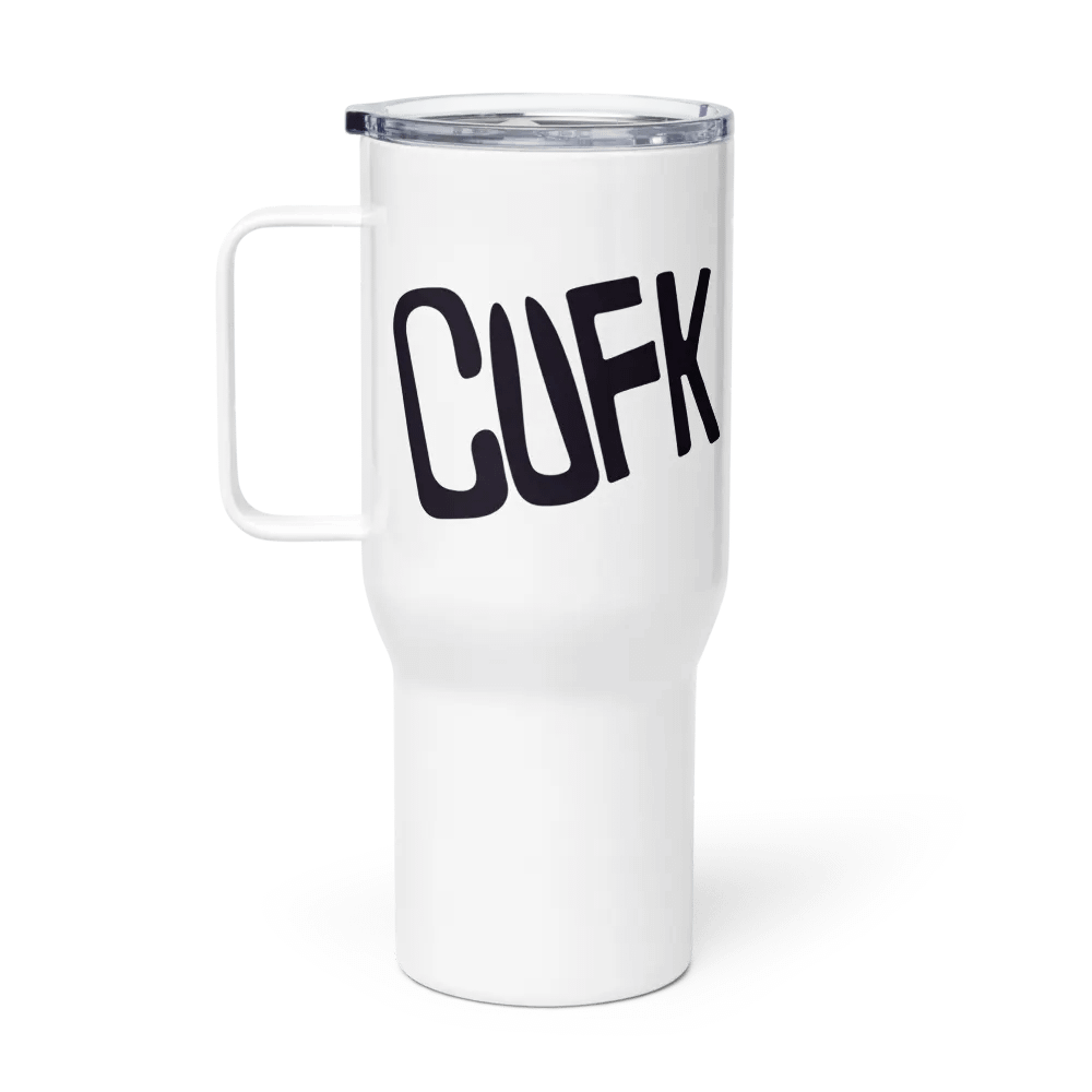 CUFK Travel Mug with a Handle product image (1)
