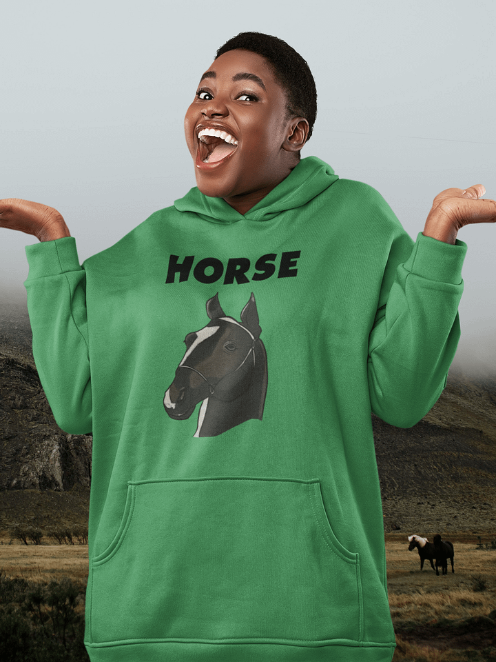 HORSE classic hoodie product image (1)