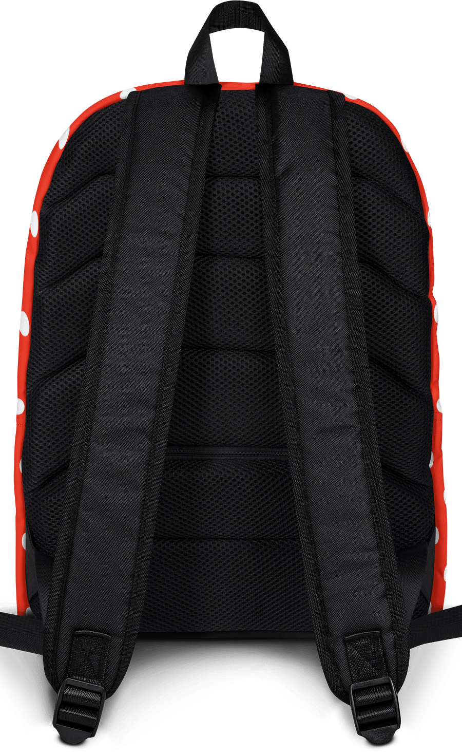 White Polka Dots on Red Backpack product image (7)