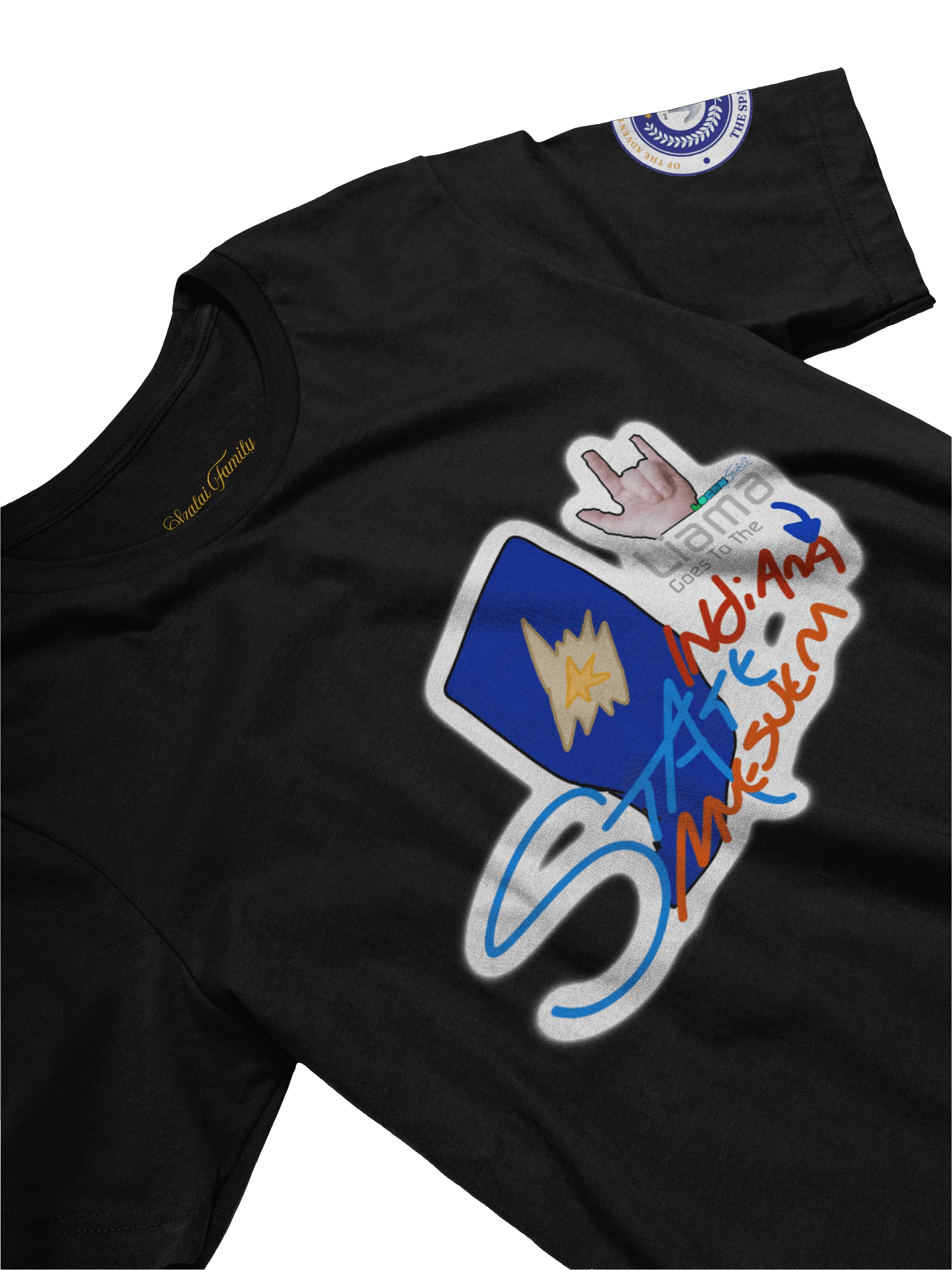 Liama Goes To The Indiana State Museum Shirt product image (28)