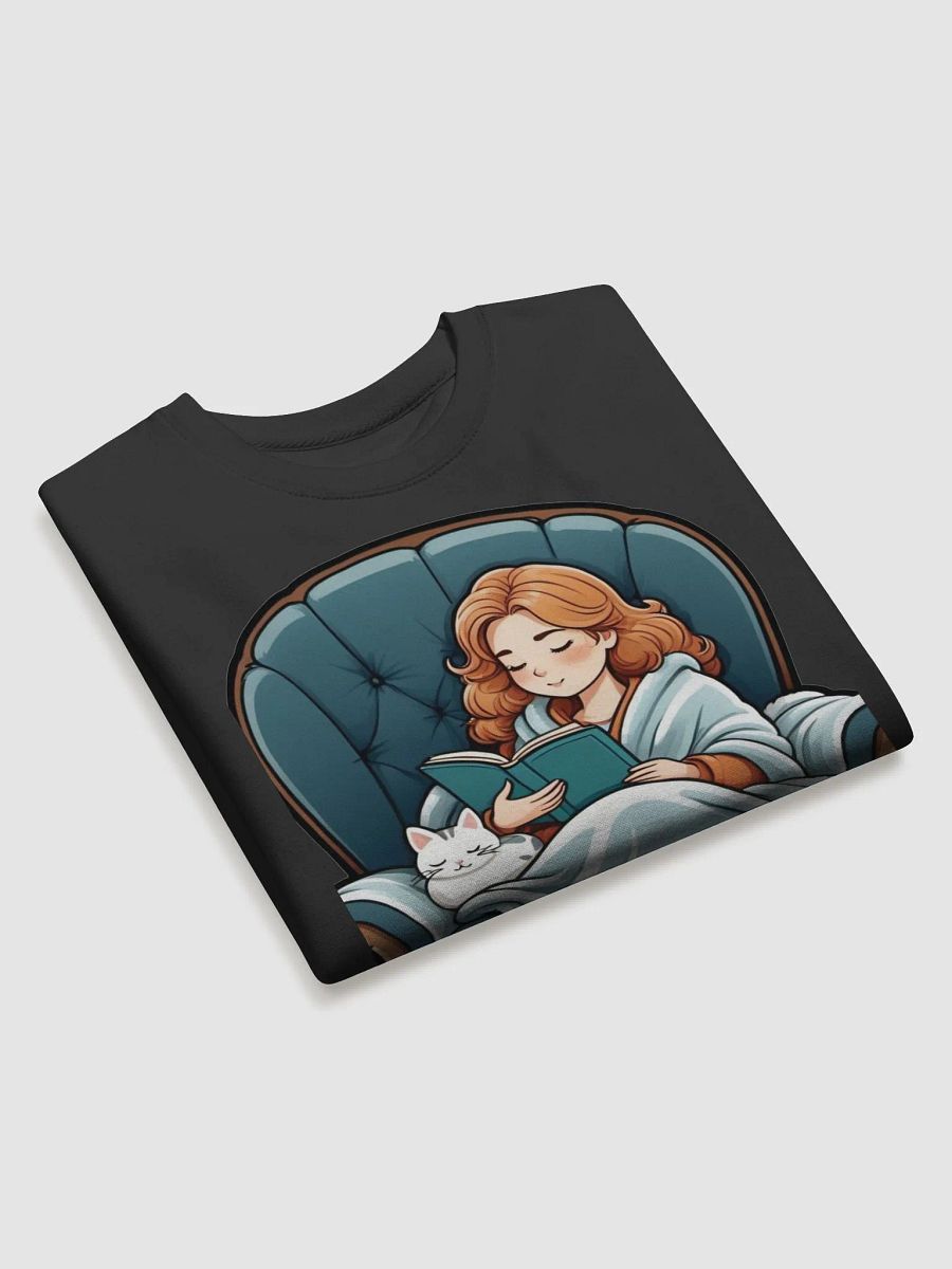 Purrfectly Bookish Premium Sweatshirt product image (3)