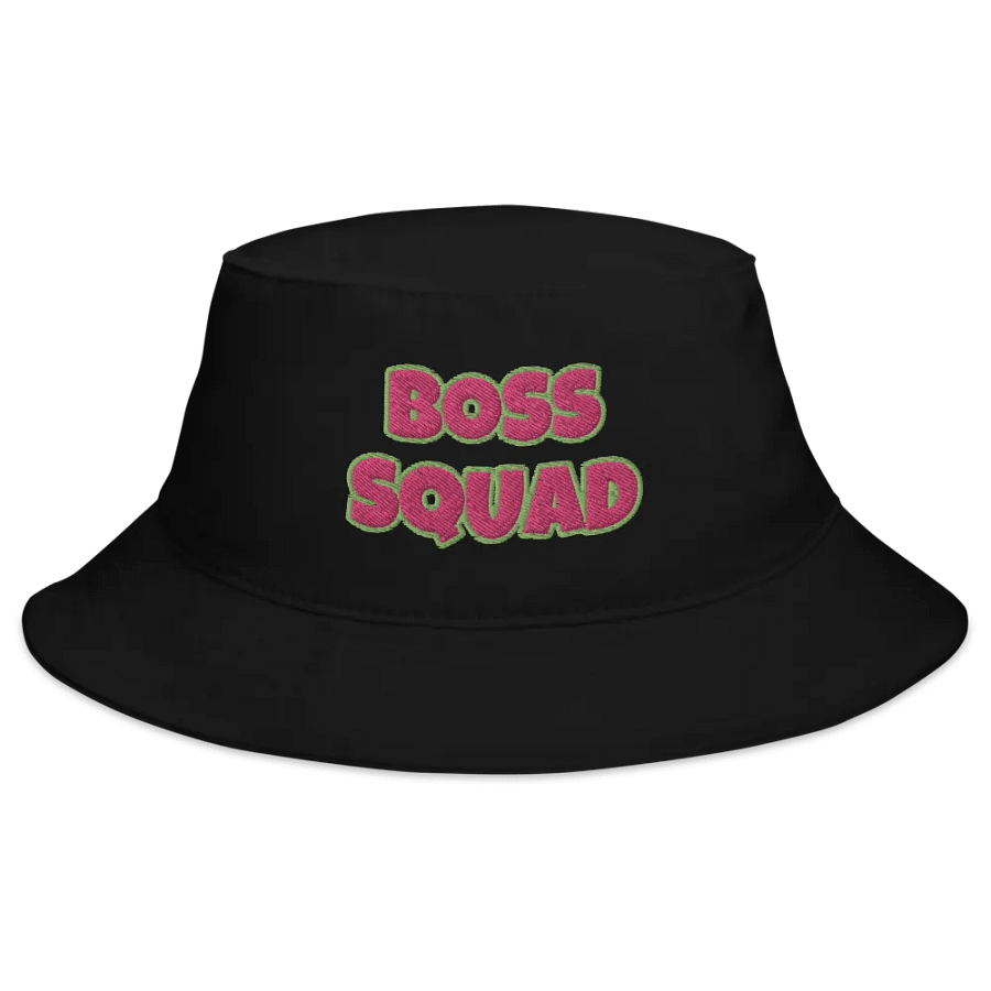 Boss Squad Bucket Hat (Pink & Green) product image (2)