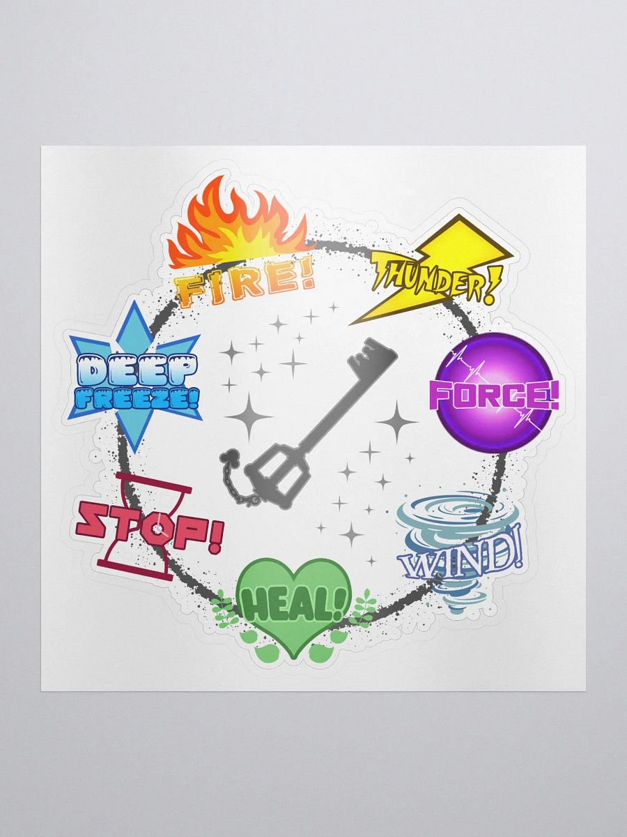 Magic Spells Circle Sticker product image (1)