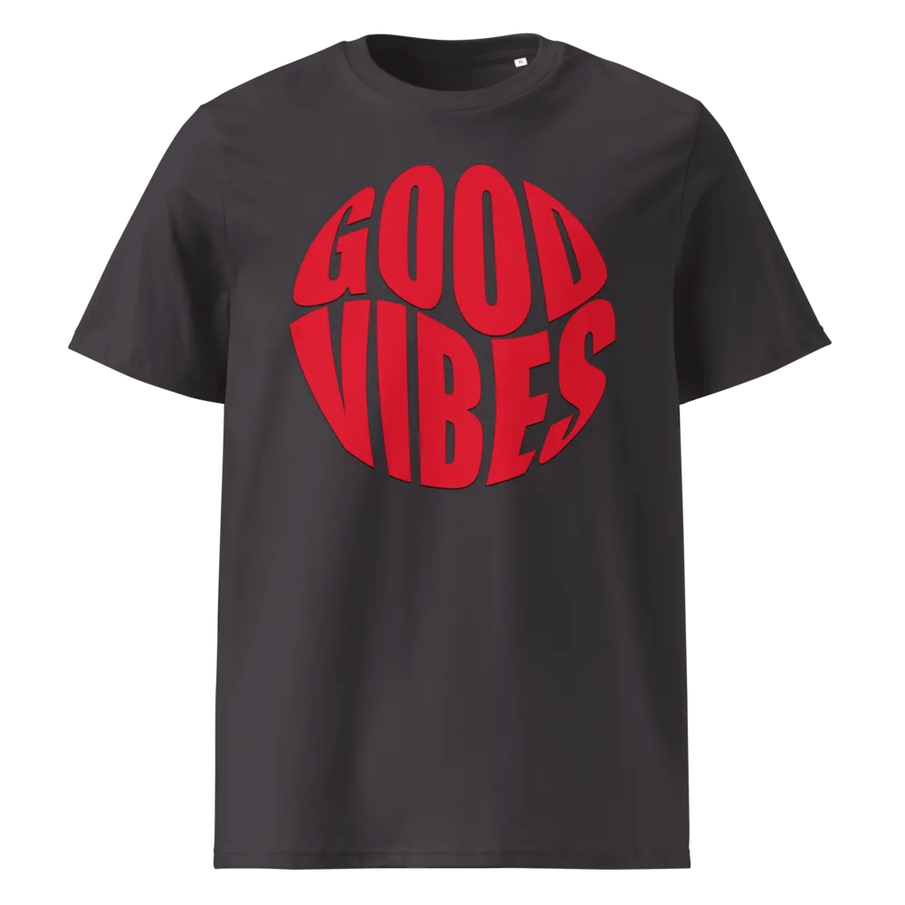 GOOD VIBES ORGANIC T SHIRT product image (5)